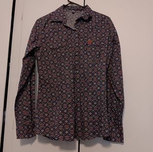 Pearl snap button down